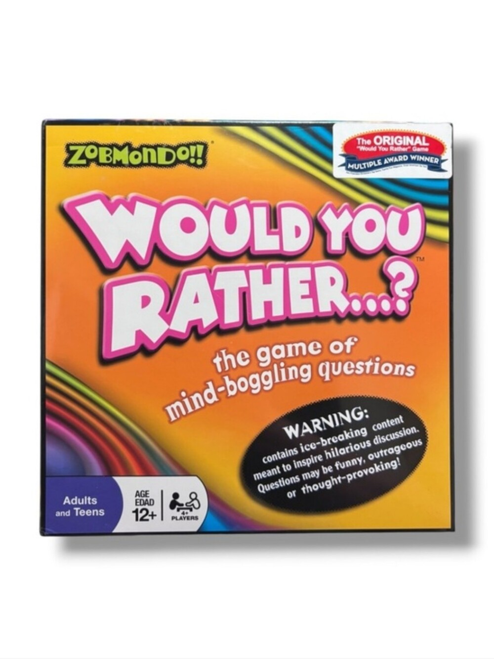 ZOBMONDO Would You Rather Classic Board Game NEW